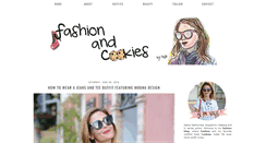 Desktop Screenshot of fashionandcookies.com